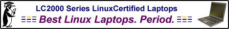 Certified Linux laptops