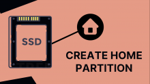 create home partition